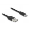 USB-kabel DeLOCK 90133 USB 2.0 0,8 m zwart