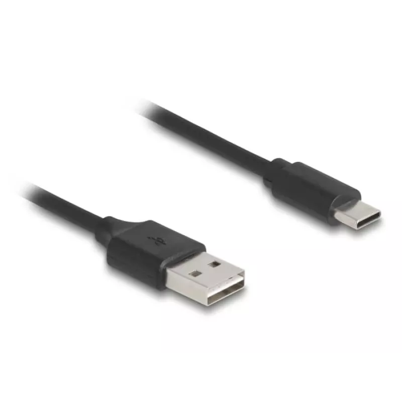 USB-kabel DeLOCK 90133 USB 2.0 0,8 m zwart