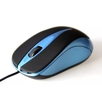 Optische muis 800dpi zwart-blauw MT1091