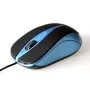 Optische muis 800dpi zwart-blauw MT1091