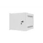 Lanberg WF10-2304-00S 10-inch wandrackkast 4U, 280×310×247 mm, metalen deur, 20 kg belasting, IP20, flatpack, grijs