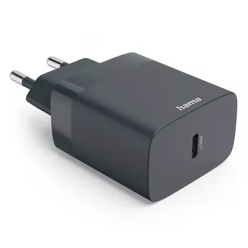 Hama 00086442 oplader voor mobiele apparaten smartphone grijs AC snelladen binnen