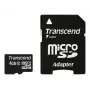 Flashgeheugen Transcend 4GB MicroSDHC Class 10 met adapter