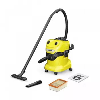 Nat-/droogzuiger Kärcher WD 4 V-20/5/22 — 20 l, 1000 W, 2,2 m slang