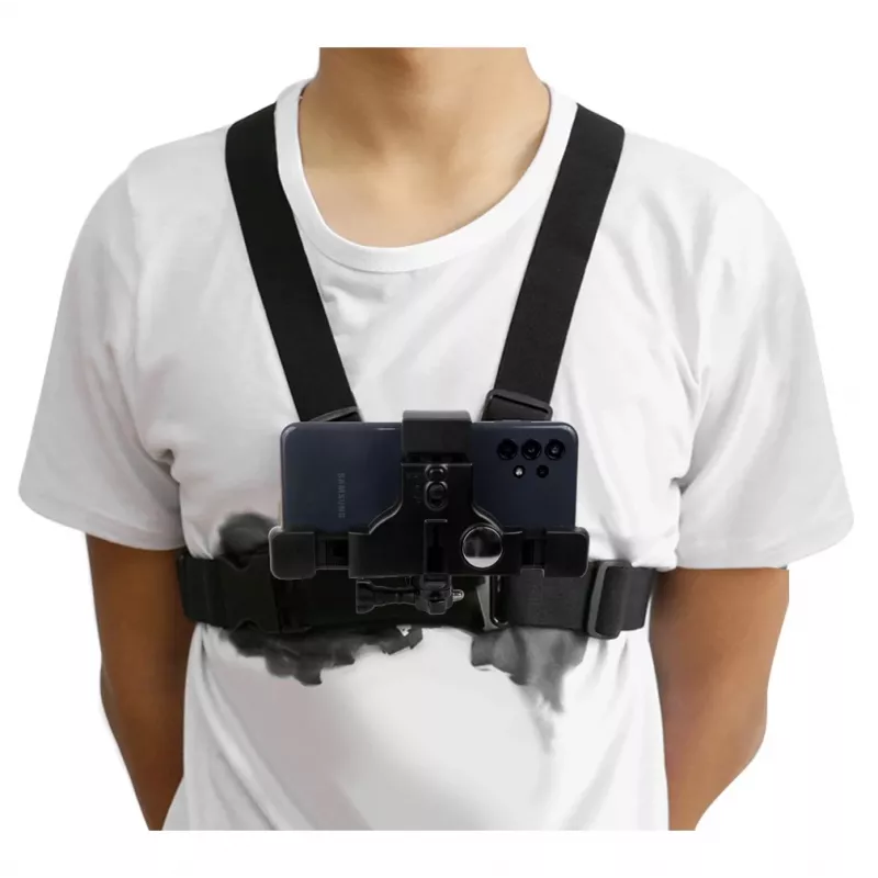 Sportriem MACLEAN MC-445 — universele borsthouder voor telefoons, camera's en GoPro