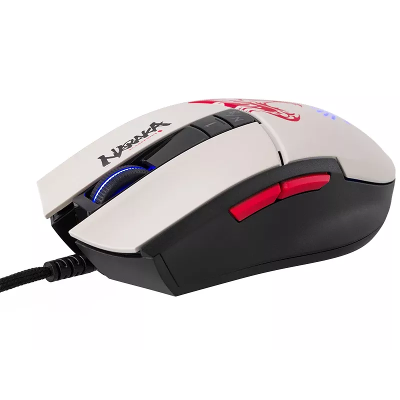 Bedrade gaming-muis A4Tech Bloody L65 MAX RGB 16000 DPI ergonomisch voor rechtshandigen