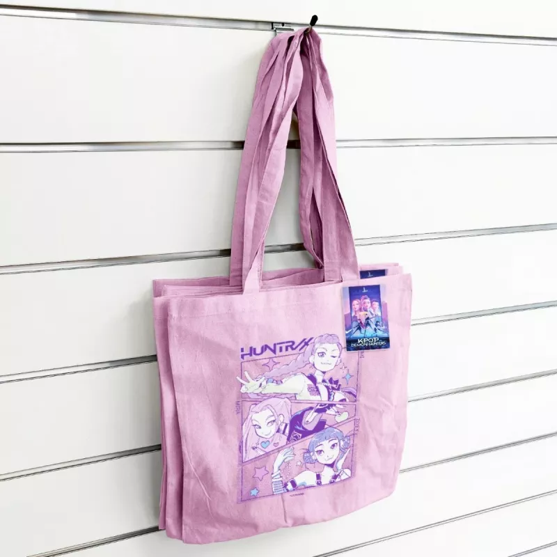Tote bag roze K-POP Demon Hunters