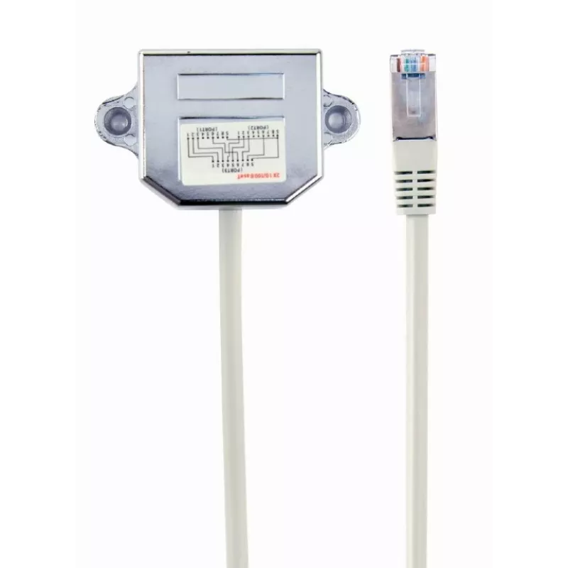 Gembird NCA-SP-02 netwerksplitter wit