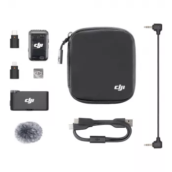 Microfoon DJI Mic 2 zwart