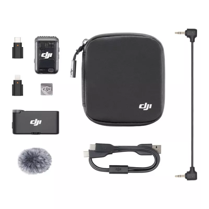 Microfoon DJI Mic 2 zwart