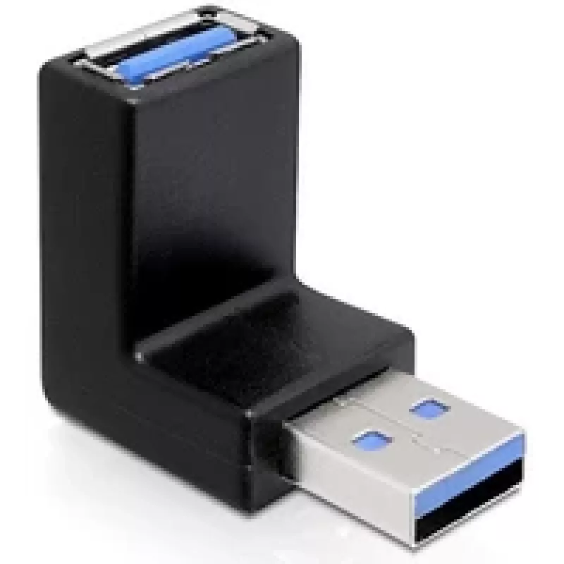 USB 3.0 M/F-adapter DeLOCK 65340 zwart