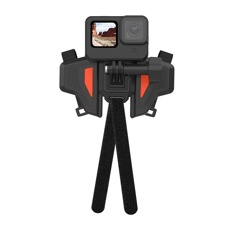 TELESIN motorhelmhouder voor sportcamera's
