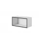 Open opbergkast Cama ROCO RO4 75/37/37 wit/zwart