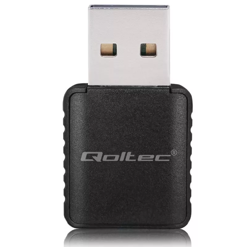 Draadloze USB-adapter QOLTEC 56988 dual-band 1300Mbps USB 3.0