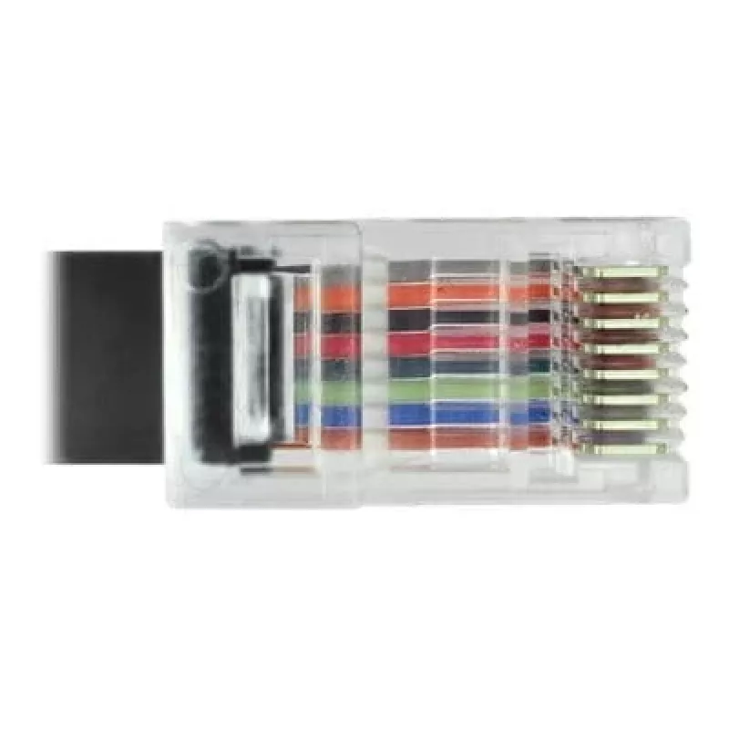 DeLock - seriële adapter - USB-C - RS-232 x 1 - zwart (63912)