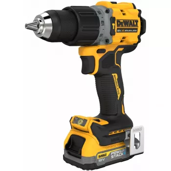 Pistoolgreep-boorhamer DeWALT DCD805E2T-QW, 18V Li-Ion 1.7Ah x2, borstelloos, 2000 tpm, 90 Nm, 13 mm boorhouder