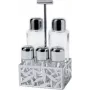 Olijfolie-/azijndispenser Alessi Cactus! glas RVS 216 mm
