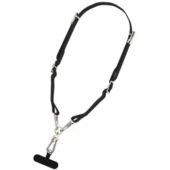 4smarts USB-C telefoonketting PowrCord zwart (541386)