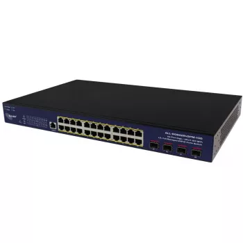 Netwerkswitch ALLNET ALL-SG8428v2FPM-10G — 24+4 poorten, PoE, 10G-uplinks