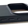 Mujjo Full Leather Case MagSafe hoes voor iPhone 17 Pro grijs