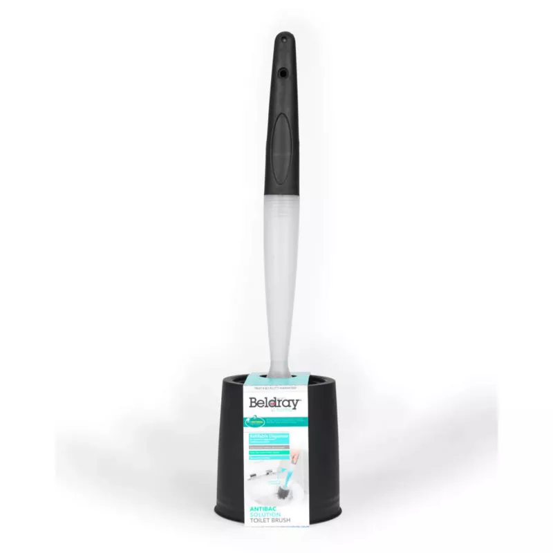 Toiletborstel Beldray LA033996UFFEU7 Antibac grijs, antibacteriële toiletborstel