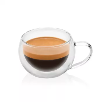 ETA | lungo-kopjes | ETA518091010 | voor koffie | 2 stuks | vaatwasserbestendig | glas