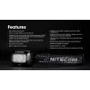 Hoofdlamp Nitecore NU30 — compacte, draagbare LED-hoofdlamp, tot 500 lumen, meerdere vermogensstanden, roodlichtmodus