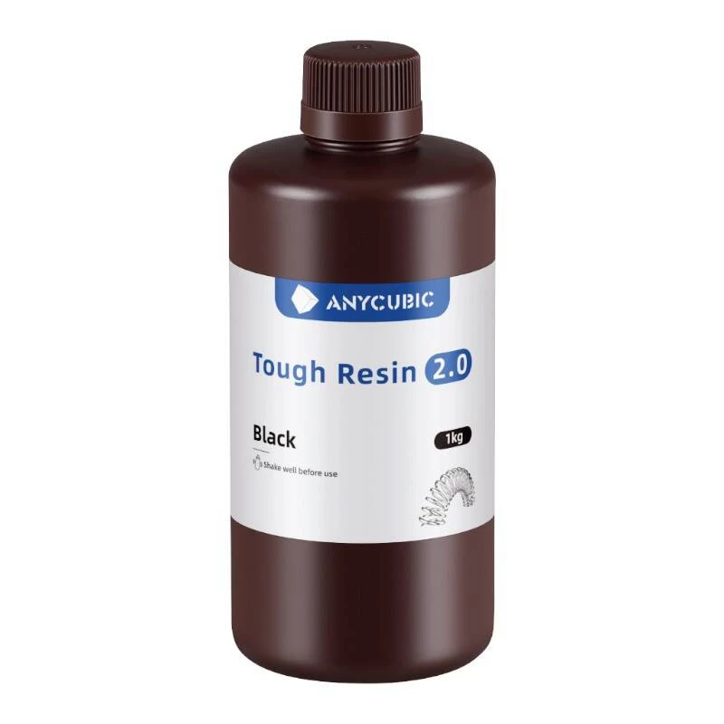 Fotopolymeerhars AnyCubic Tough Resin 2.0 zwart 1 kg SRX2BK-101A