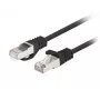 Lanberg patchkabel Cat.6 F/UTP 0,5 m zwart Fluke-getest 10-pack (F/UTP, CAT6, 0,50m), netwerkkabel