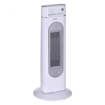 Elektrische keramische kachel NOVEEN PTC3000, 2000 W (1200 W min), LED-display, timer, afstandsbediening, oscillatie, wit