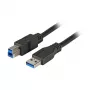 Efb K5236.1,8 USB-kabel zwart