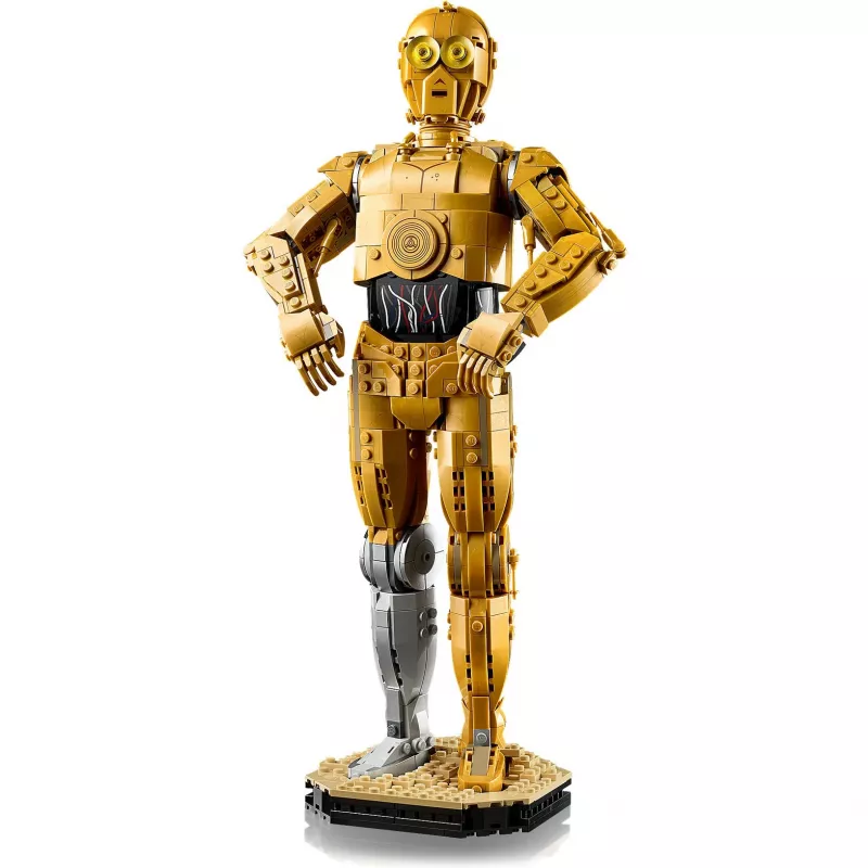 LEGO bouwbare figuur Star Wars C-3PO model 75398 — 1.138 onderdelen, 380 mm display verzamelstuk