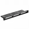 Patchpanel 1U LANBERG PPKS-1124-B, 24 poorten, 1U, ABS, zwart, 482,6×44,5×154 mm