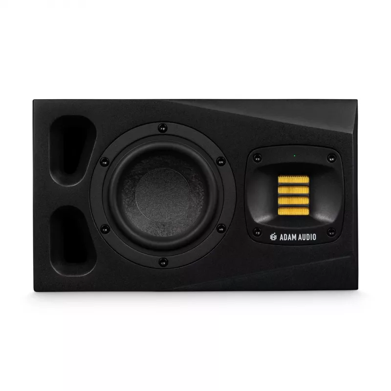 Studiomonitoren ADAM AUDIO A4V zwart, 2-weg, 90 W RMS, 4-inch woofer, LED-display, rackmonteerbaar