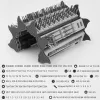 Precisieschroevendraaierset Extralink EX.21465 — magnetische 128-in-1 bitset