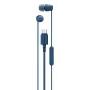 Sony IER-EX15C Headset Bedraad In-ear Gesprekken/Muziek USB Type-C Blauw