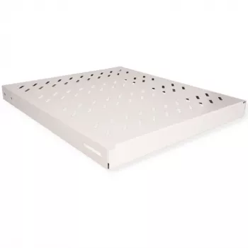ROLINE 1U rack shelf 19 inch 1 HE grijs — model 26.21.0280, belasting 5 kg
