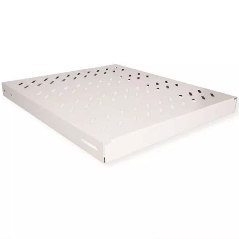 ROLINE 1U rack shelf 19 inch 1 HE grijs — model 26.21.0280, belasting 5 kg