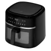Adler AD 6318 airfryer, 8 l, 2500 W, lcd-display, 9 programma's, zwart