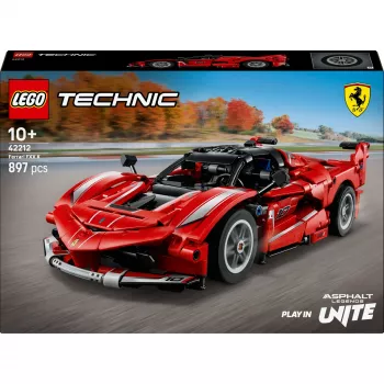 LEGO Technic Ferrari FXX K model schaal 1:10, 897 onderdelen, vanaf 10 jaar
