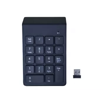 Gembird KPD-W-02 numeriek toetsenblok notebook/pc Bluetooth zwart