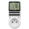 Elektronische timer QOLTEC PC0628 met LCD-display, 24-uurs countdown