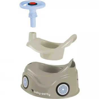 Baby-potje Grijs, Potje Grijs/Blauw