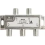 Triax SCS 4 - Kabelsplitter - 75 Ohm - 5 - 2400 MHz - Zilver - Wit - Female/Female - 11,5 dB (349824)