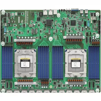 Moederbord ASRock GENOA2D24G-2L+ — AMD SoC, socket SP5, ATX, 24x DDR5-DIMM, tot 12,3 TB, 2x GbE