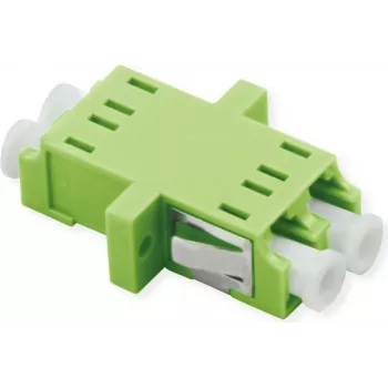 ROLINE LC-duplex behuizing OM5 met flens keramische huls - multimode vezel - duplex - glasvezel (LWL)