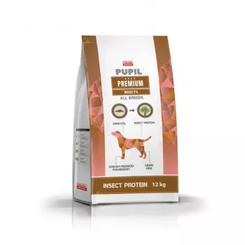 PUPIL Premium insecten - droogvoer voor honden - 12 kg