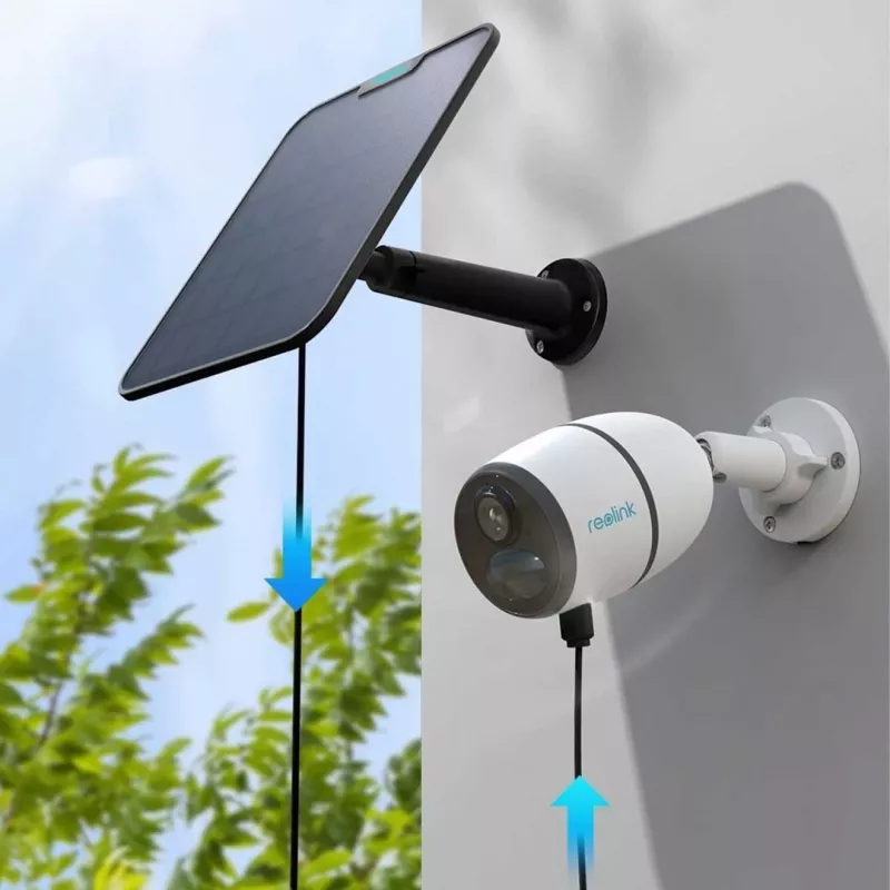 Reolink Solar PANEL-zwart 2 TYPE-C