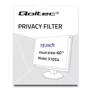 Qoltec 51054 privacyfilter 48,3 cm (19) laptop