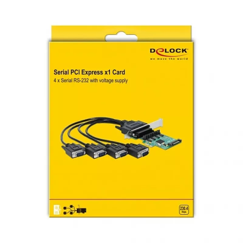 PCI Express x1-kaart DeLOCK 89938